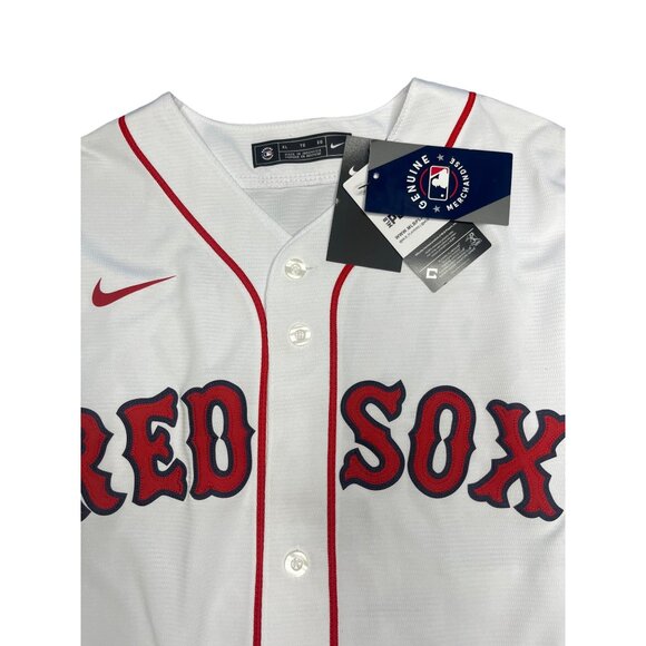 Boston Red Sox Nike Hernandez Jersey XL White & Red Unisex 100% Polyester - Picture 6 of 14